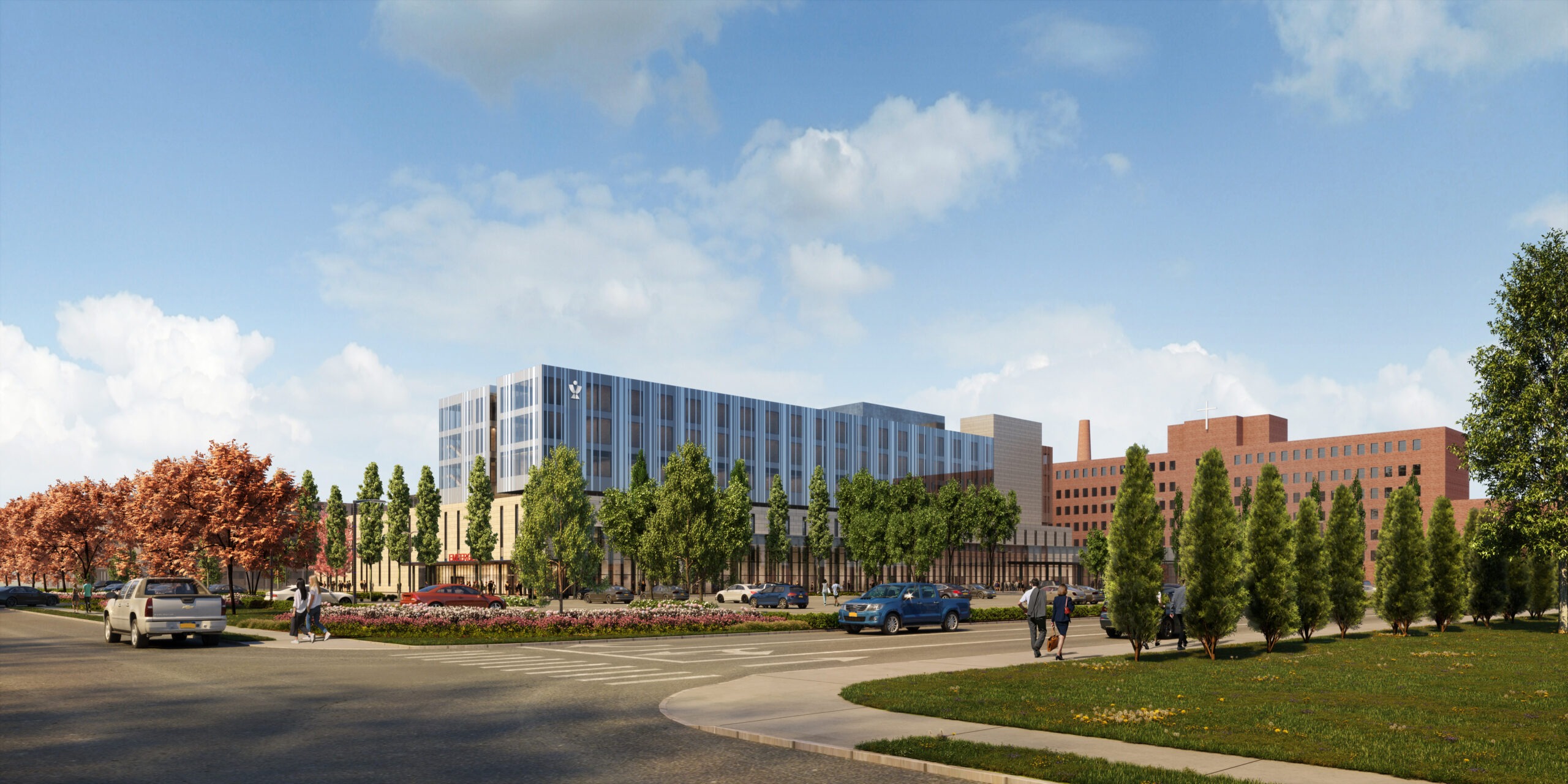 Good Samaritan Hospital Patient Care Pavilion Rendering
