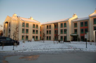 SUNY Stony Brook West Quad Dormitory Exterior