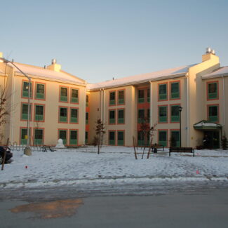 SUNY Stony Brook West Quad Dormitory Exterior