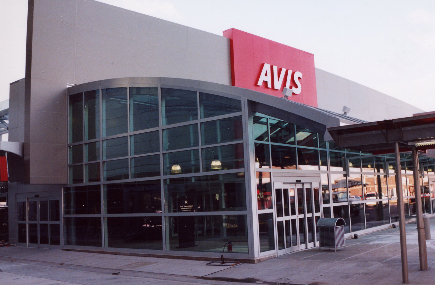 building Avis Rental Facility JFK Airport