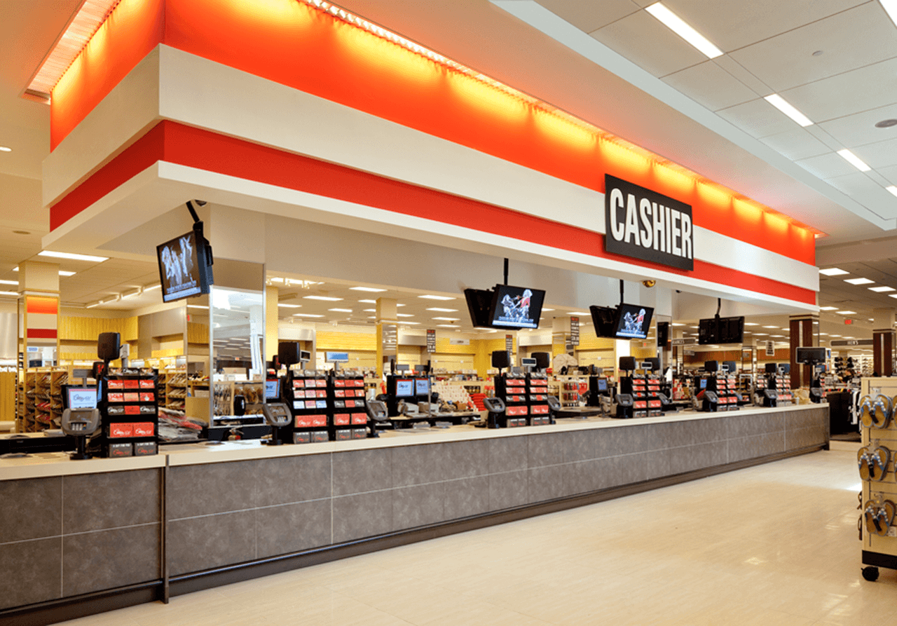 Century 21 Rego Park Checkout Line