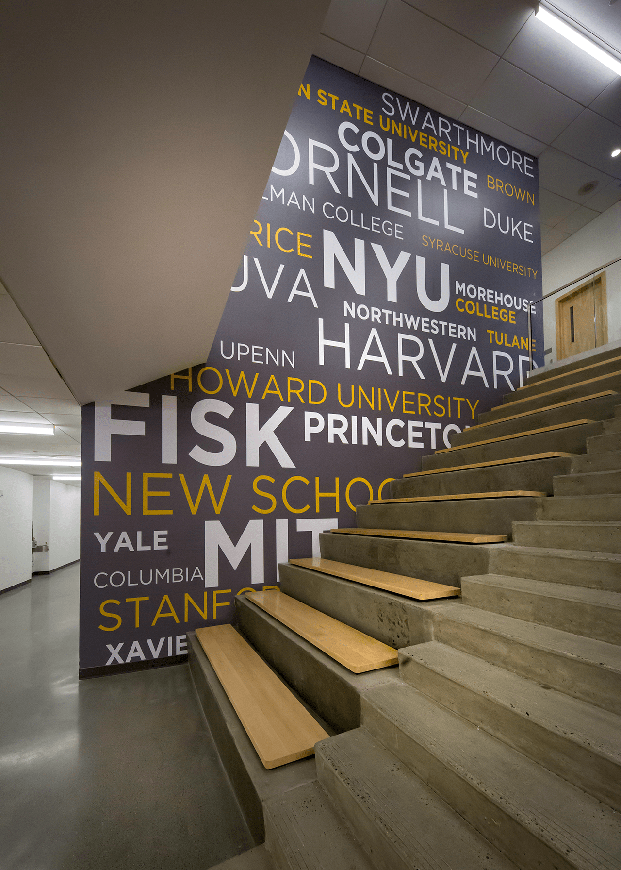 Children's Aid Bronx Community School Staircase