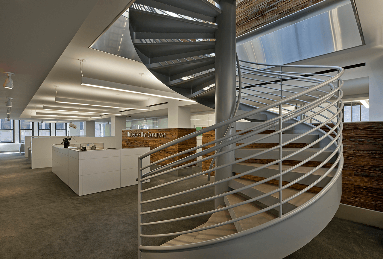 Hudson's Bay Trading Company Staircase