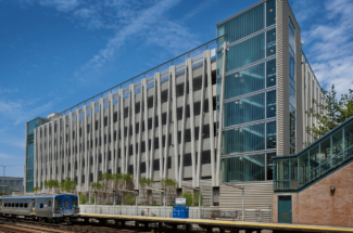 Completed Construction Of New York Botanical Garden Parking Garage
