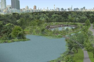 Harlem Meer Center Rendering