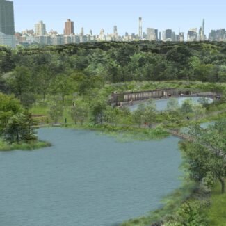 Harlem Meer Center Rendering