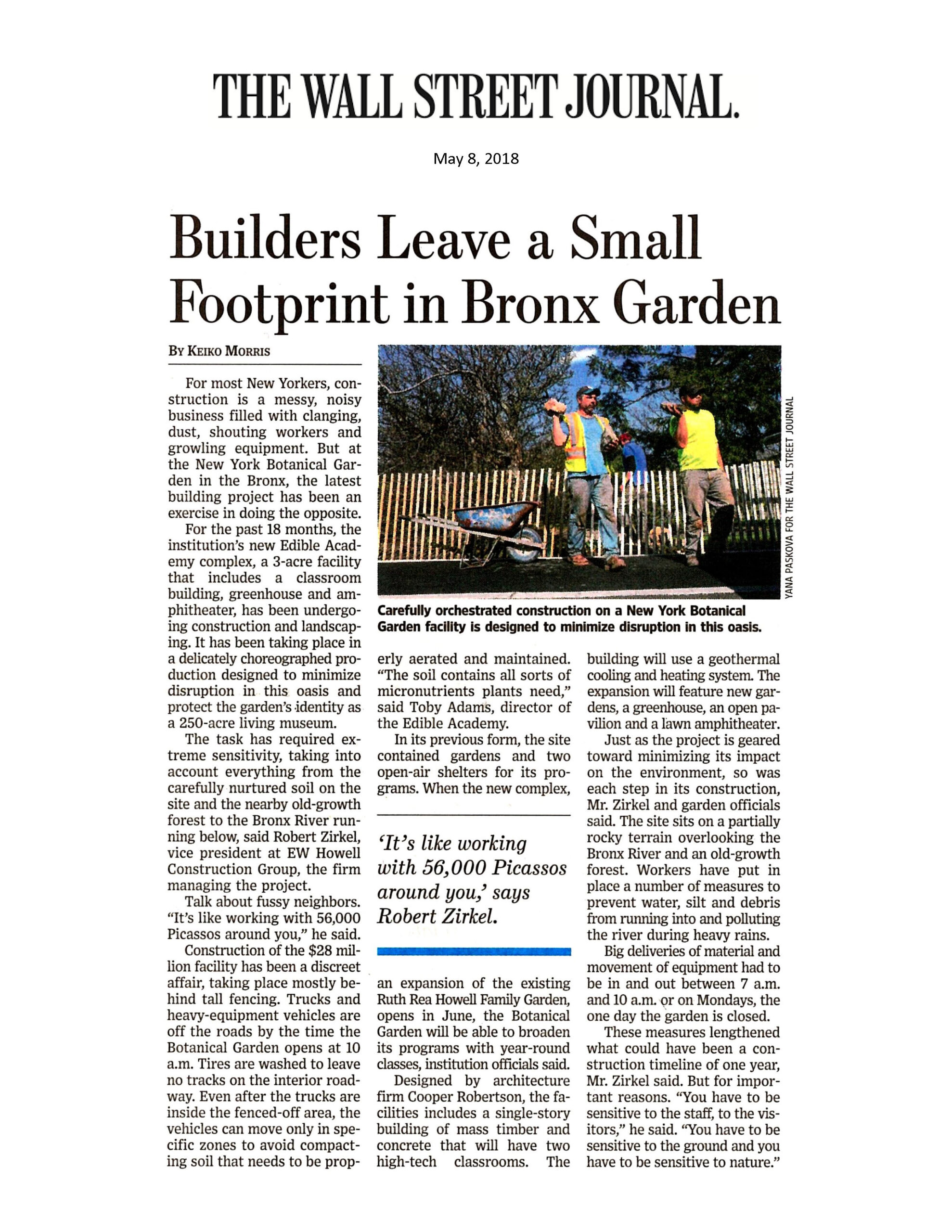 WSJ edible academy print May 8 2018-print