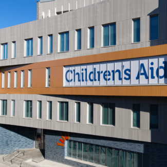 Children's Aid Bronx Community School Entrance